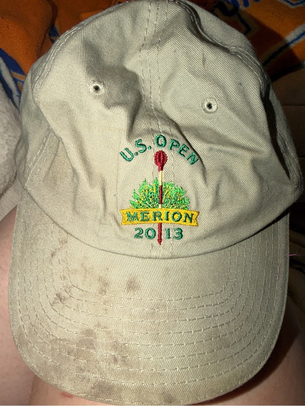 U.S. Open Merion 2013 Embroidered Khaki Cap